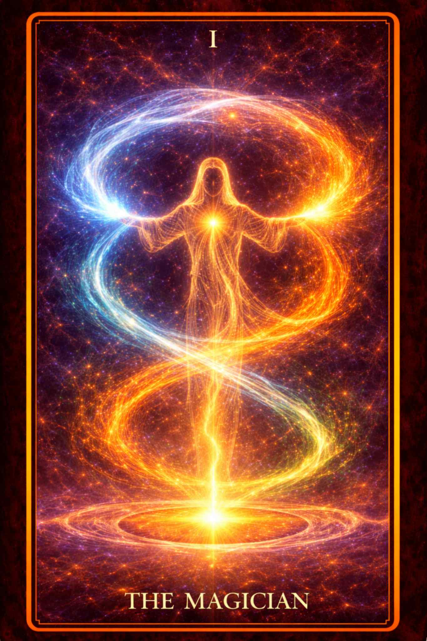 The Magician tarot card – focused action, skill, intention and personal power