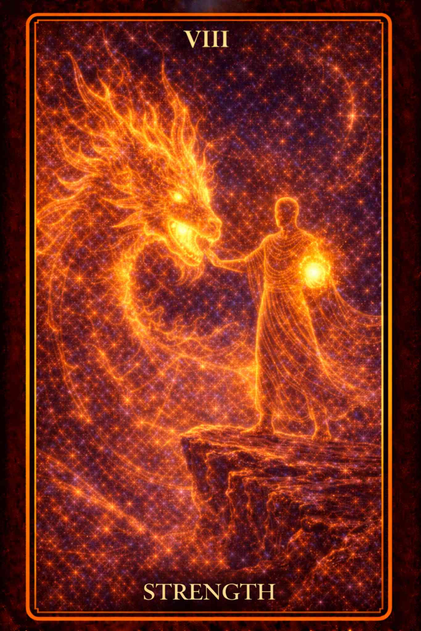 Strength tarot card – inner courage, calm confidence and compassionate self-mastery