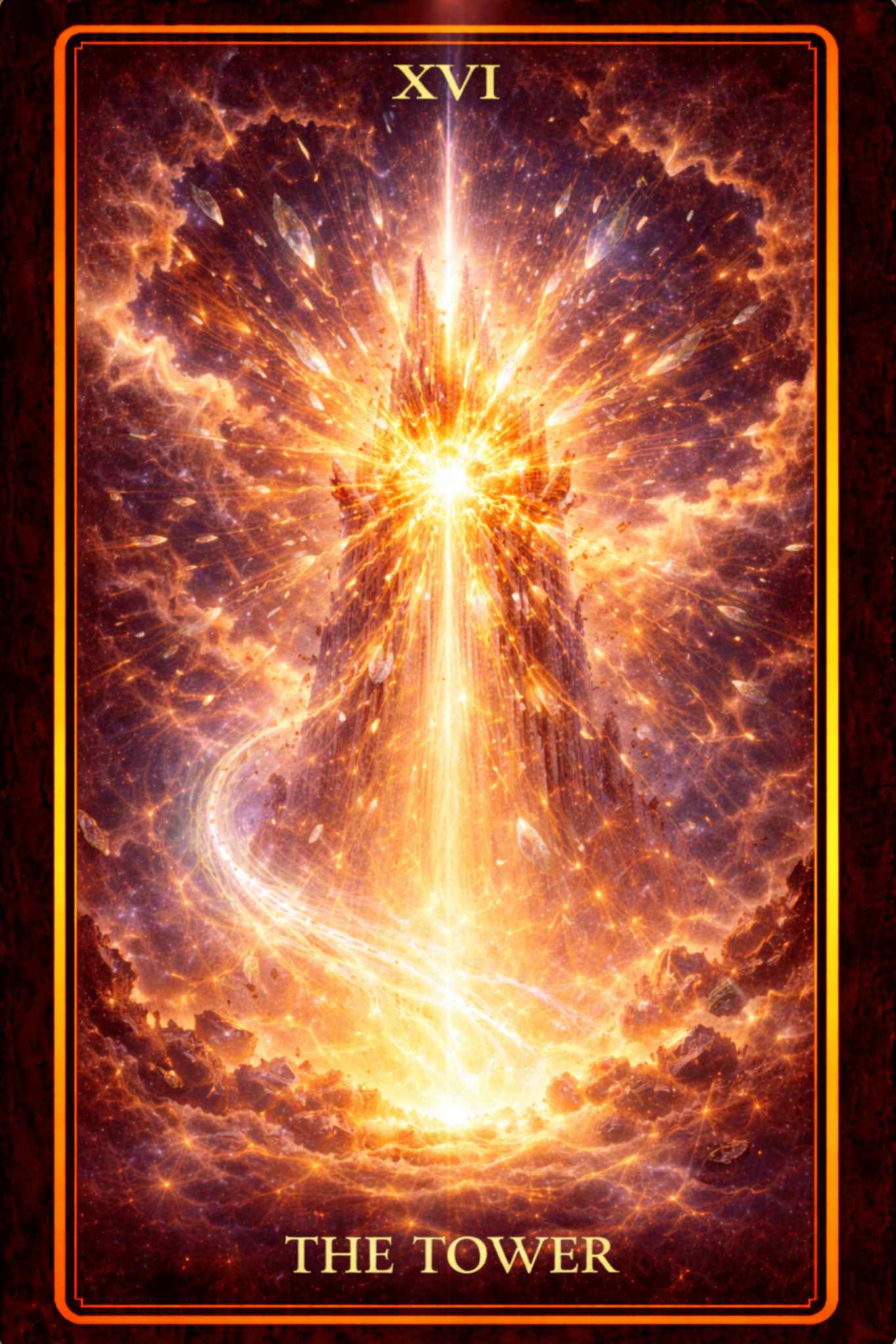 The Tower tarot card – sudden change, truth revealed and breakthrough disruption