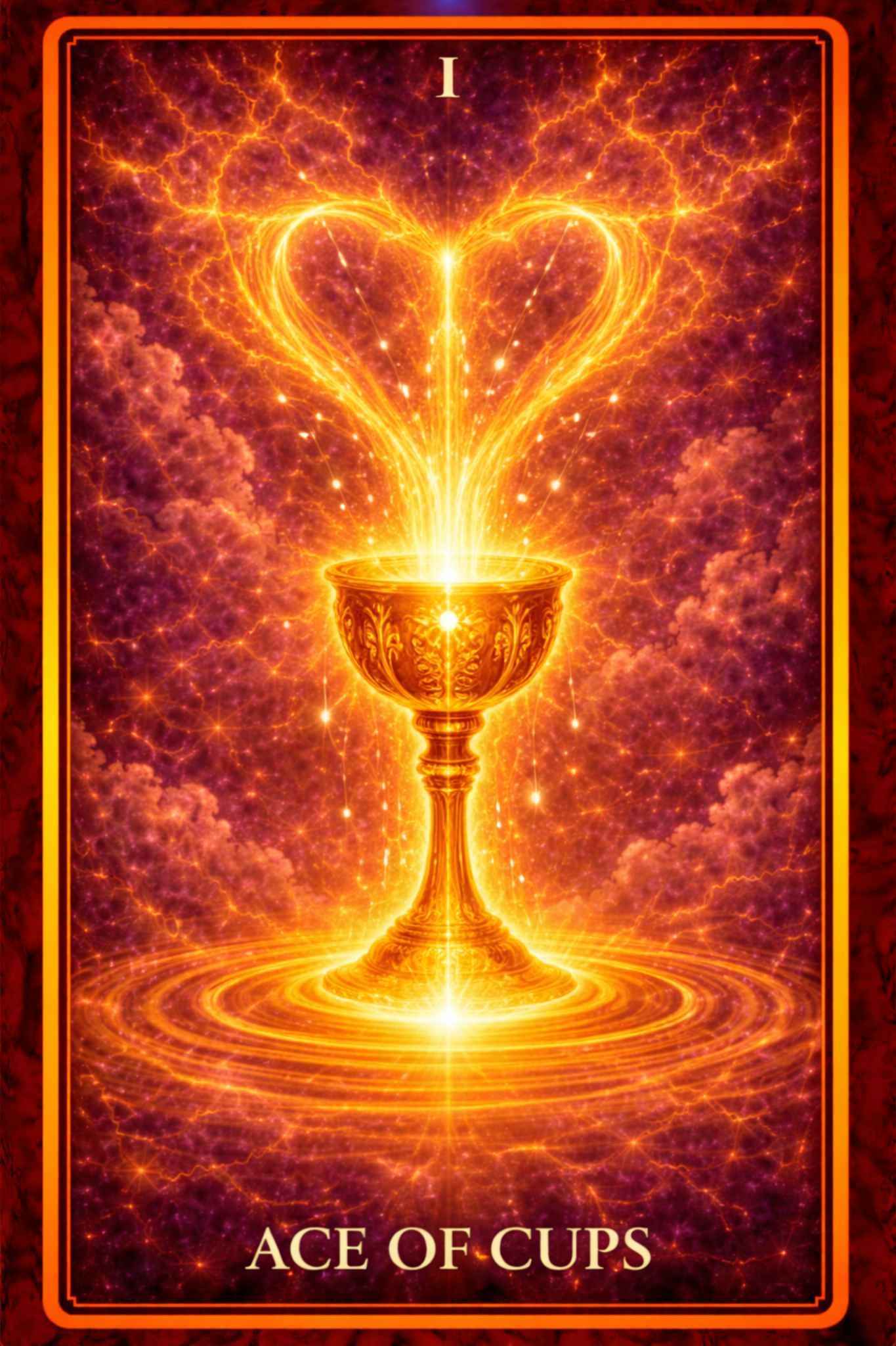 Ace of Cups tarot card – emotional opening, love, intuition and a new heart-led beginning