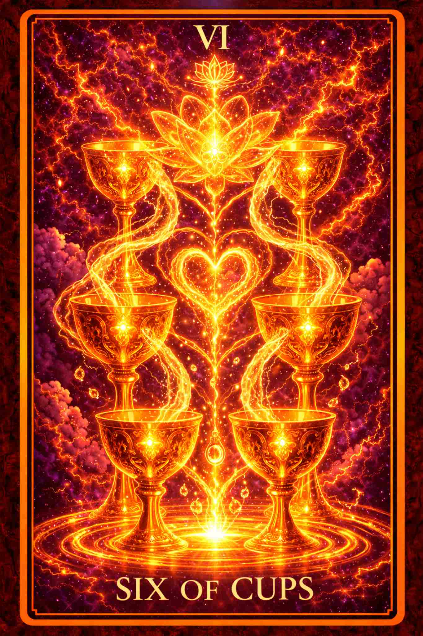 Six of Cups tarot card – nostalgia, innocence, memory and emotional familiarity