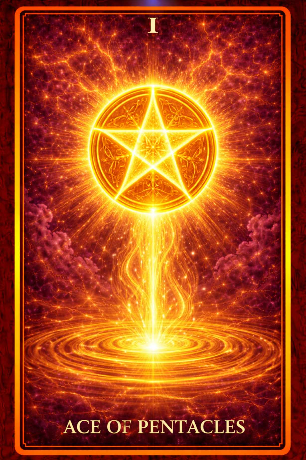 Ace of Pentacles tarot card – opportunity, prosperity, stability and a grounded new beginning