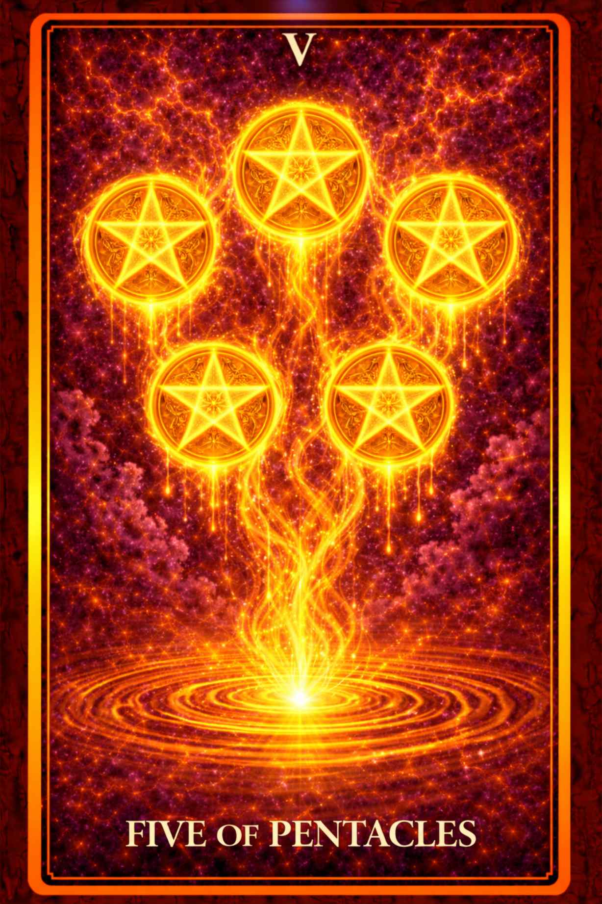 Five of Pentacles tarot card – hardship, exclusion, struggle and recovery