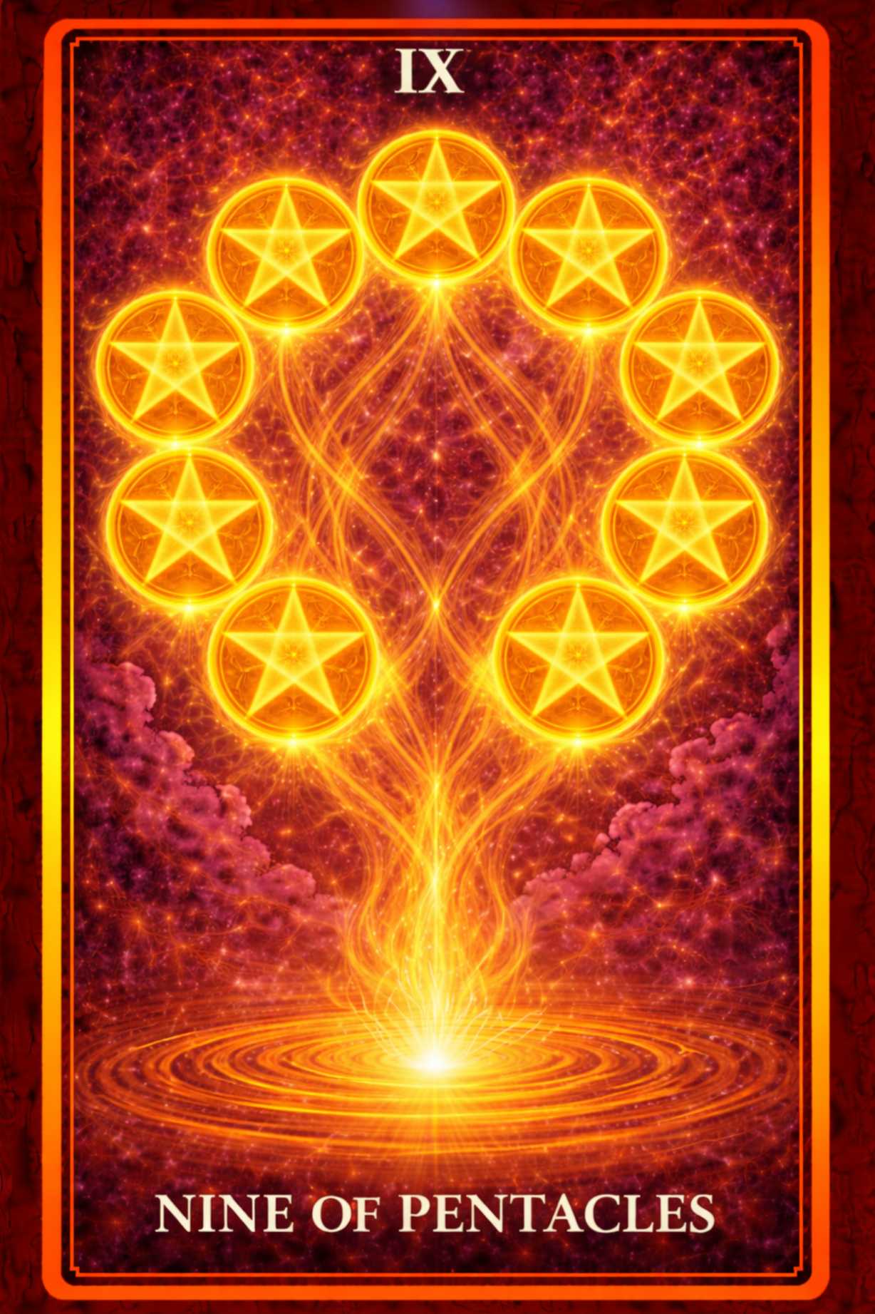 Nine of Pentacles tarot card – independence, abundance, self-worth and refinement