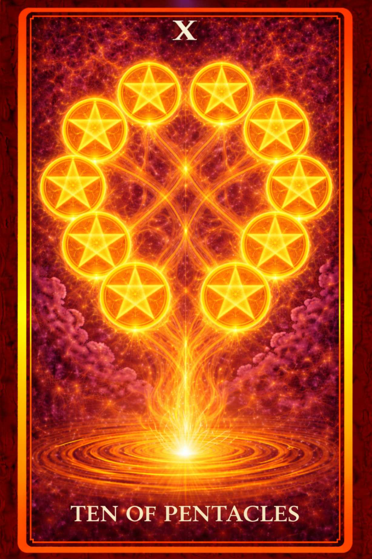Ten of Pentacles tarot card – legacy, security, family wealth and lasting stability