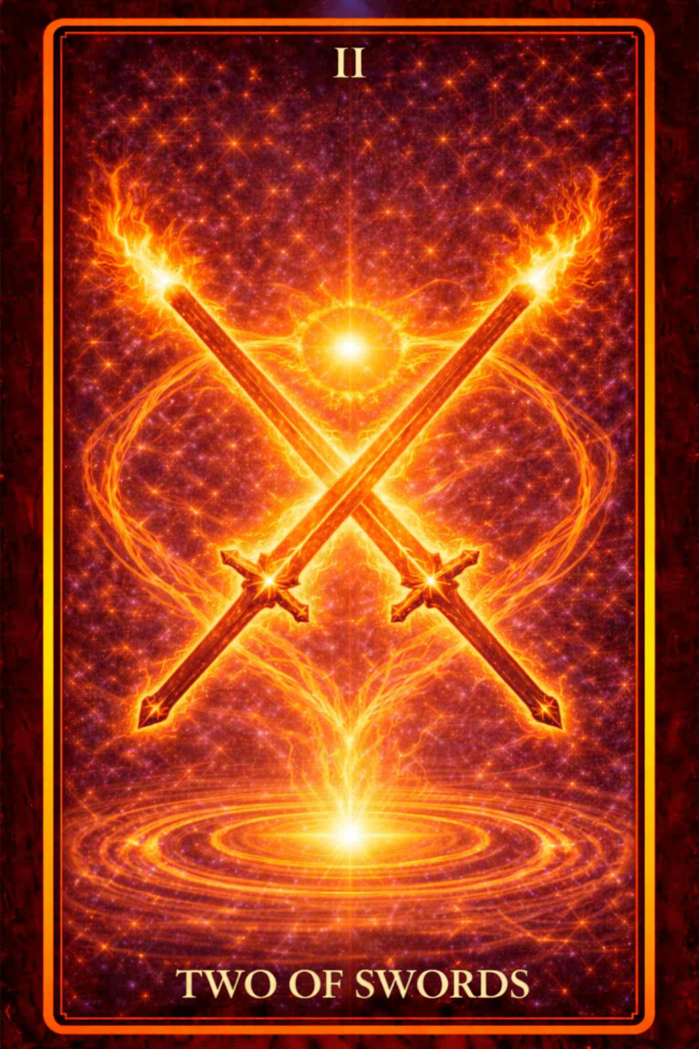 Two of Swords tarot card – indecision, stalemate, avoidance and difficult choices