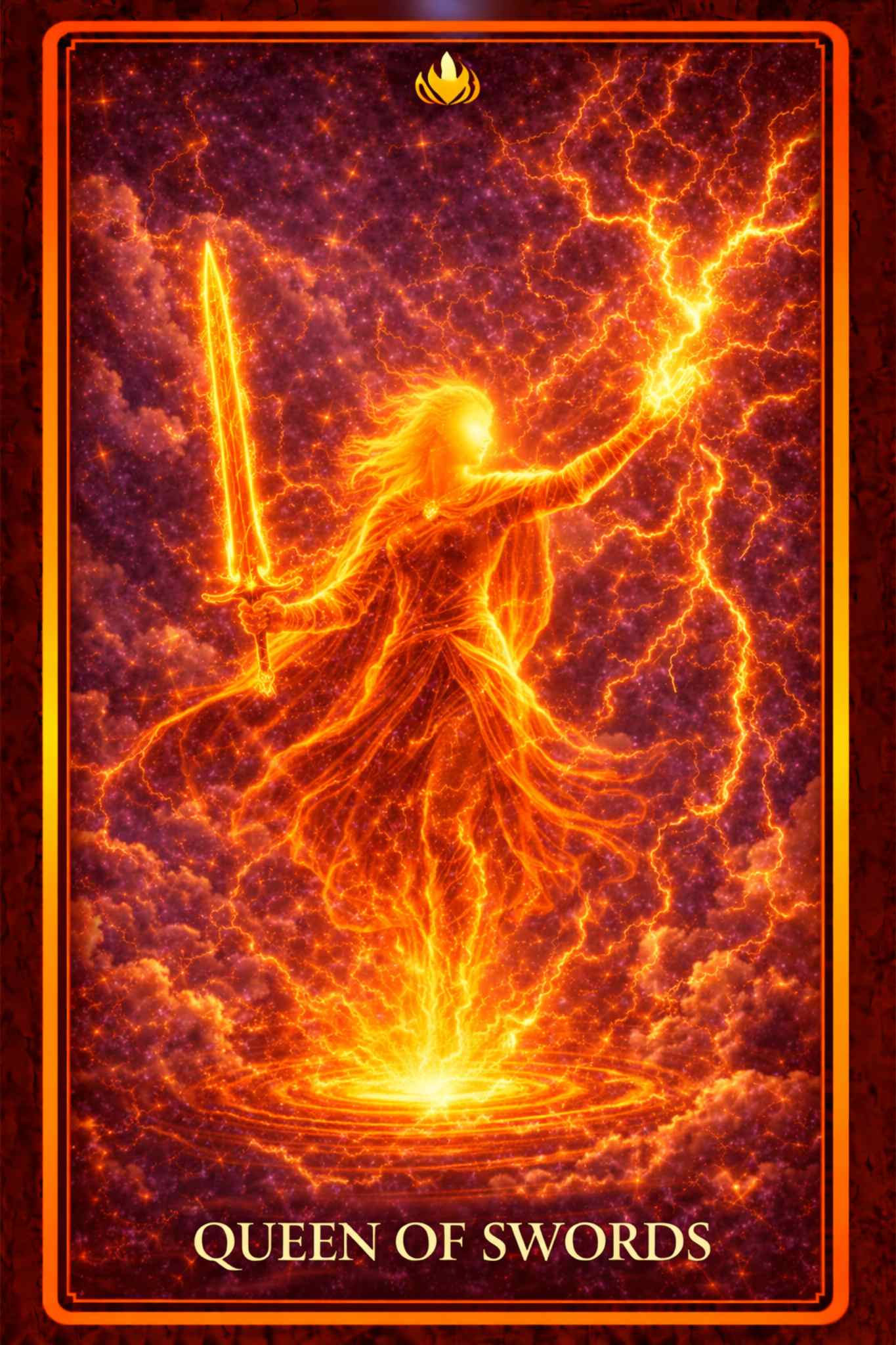 Queen of Swords tarot card – discernment, honesty, independence and clear perception