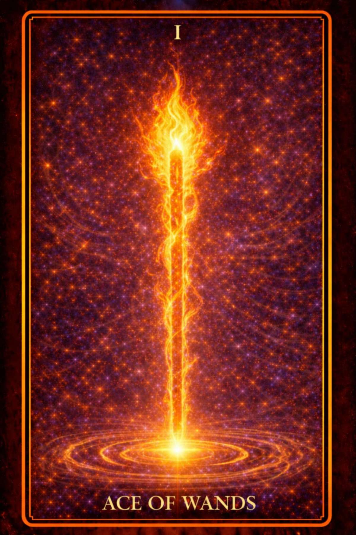 Ace of Wands tarot card – spark, passion, initiative and creative ignition