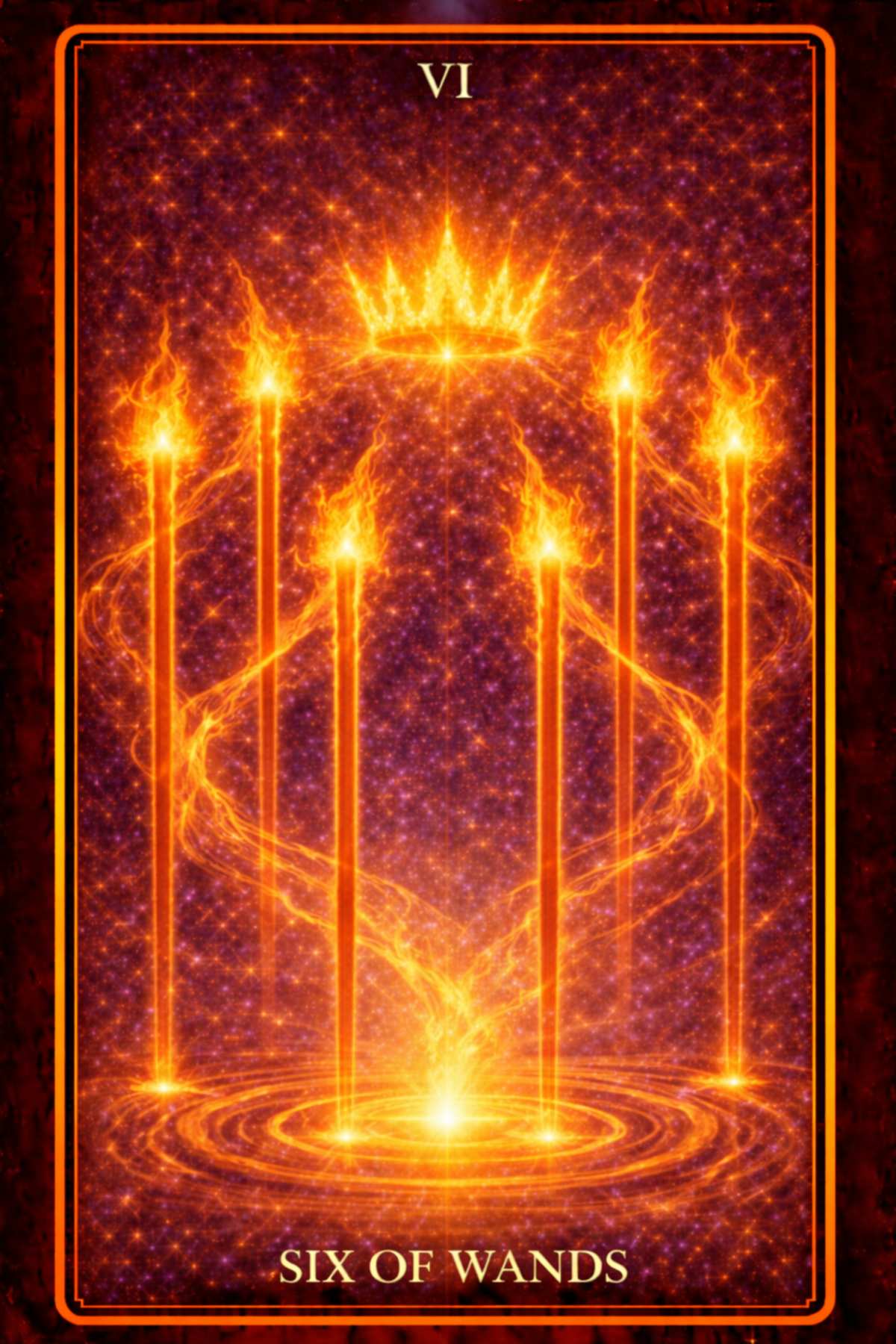 Six of Wands tarot card – recognition, confidence, visible success and momentum