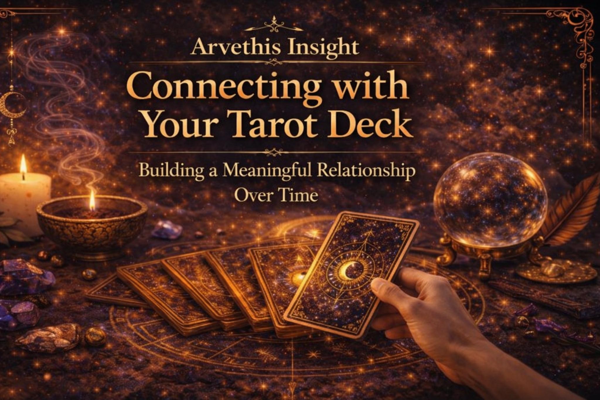 How to connect with your tarot deck and build real clarity through consistent practice