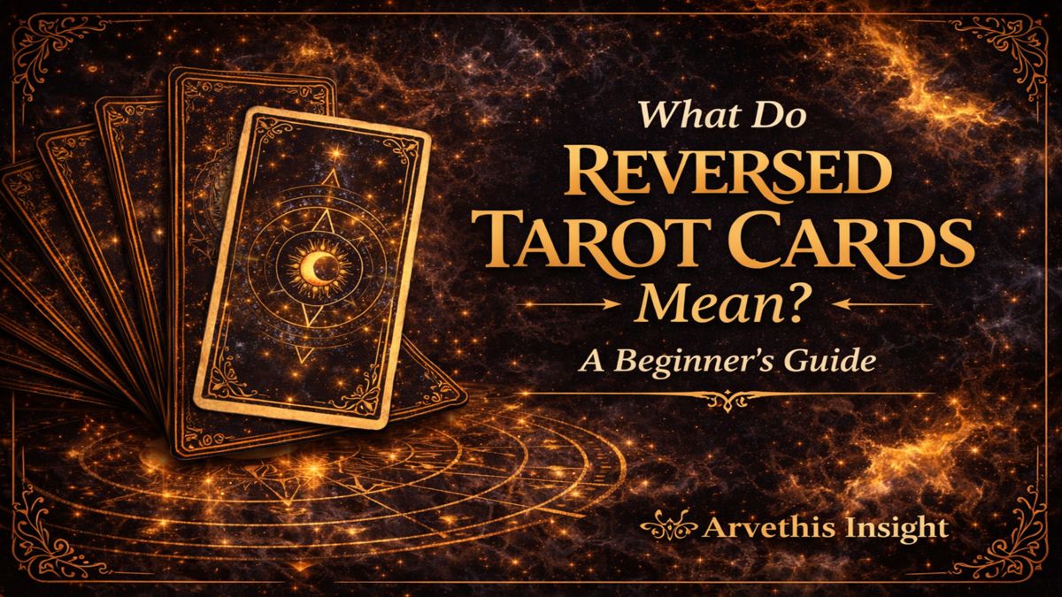 Reversed tarot cards meaning guide