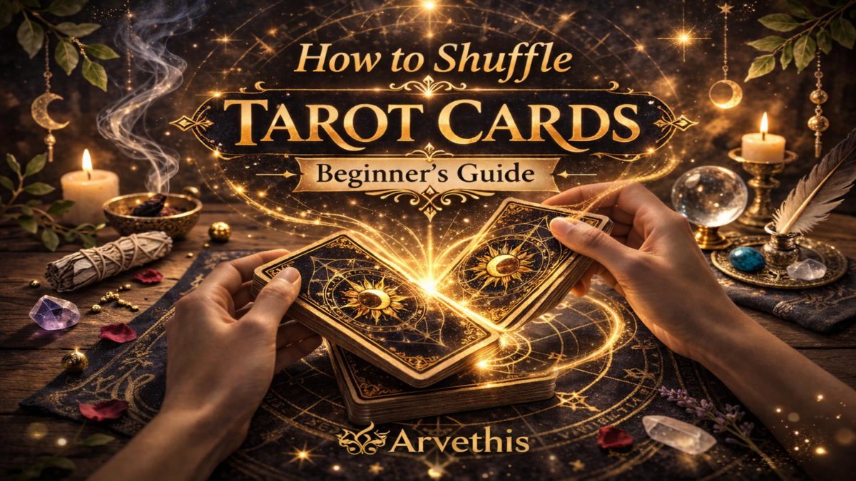 How to shuffle tarot cards guide