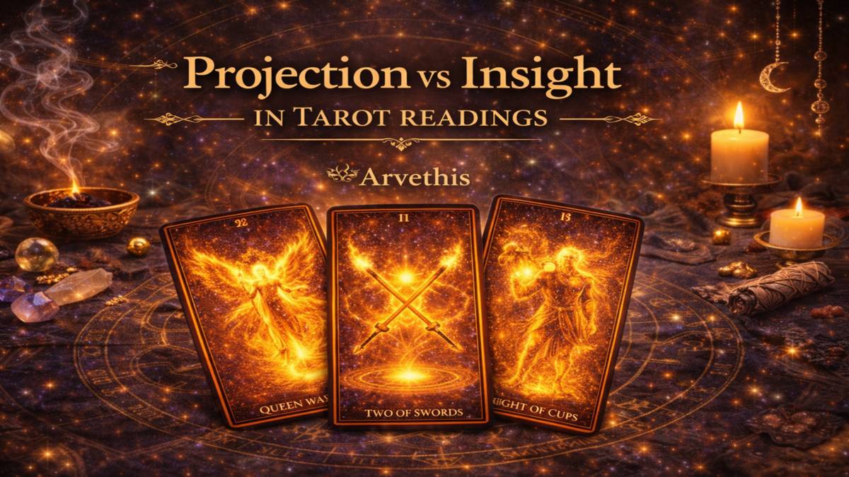 Tarot projection vs intuition – how to recognize real insight in readings