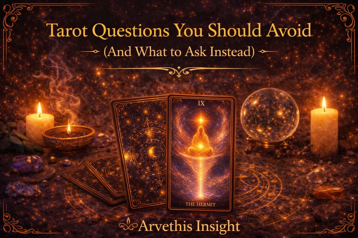 Tarot questions to avoid and what to ask instead for clearer, more grounded readings