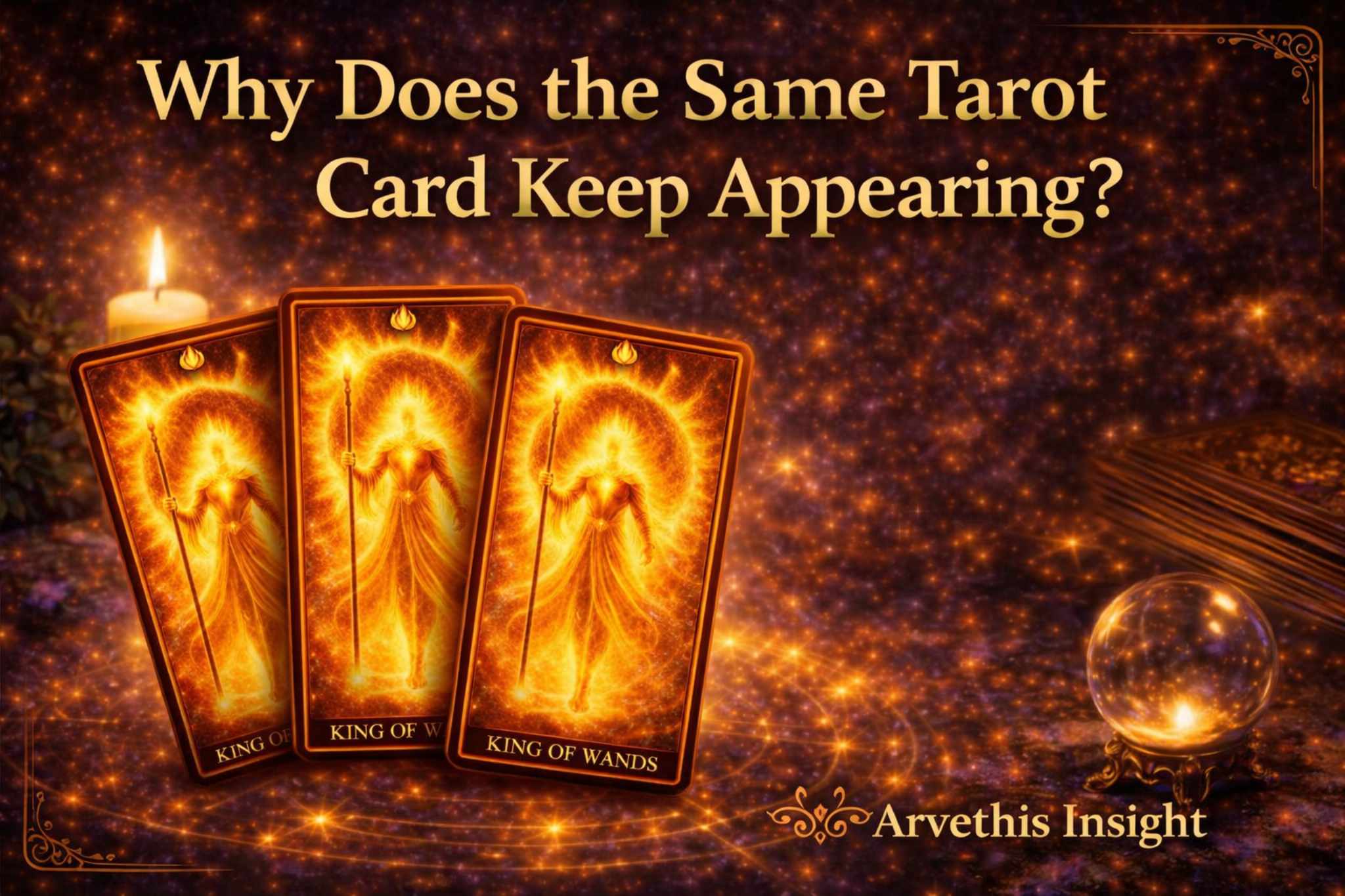 Why you keep getting the same tarot card and how to interpret repeating cards with clarity