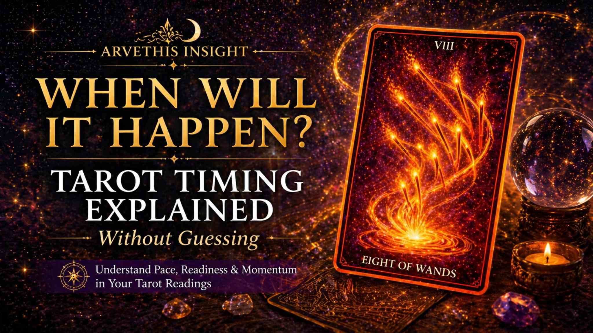 When Will It Happen? Tarot Timing Explained Without Guessing | Arvethis Insight